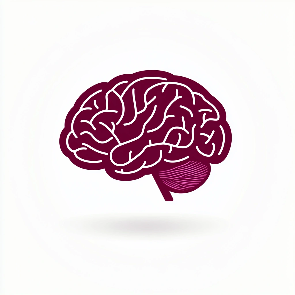 Іконка мозку, що символізує покращення когнітивних функцій